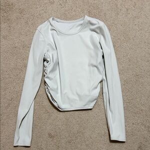 Lululemon ribbed long sleeve top size 4